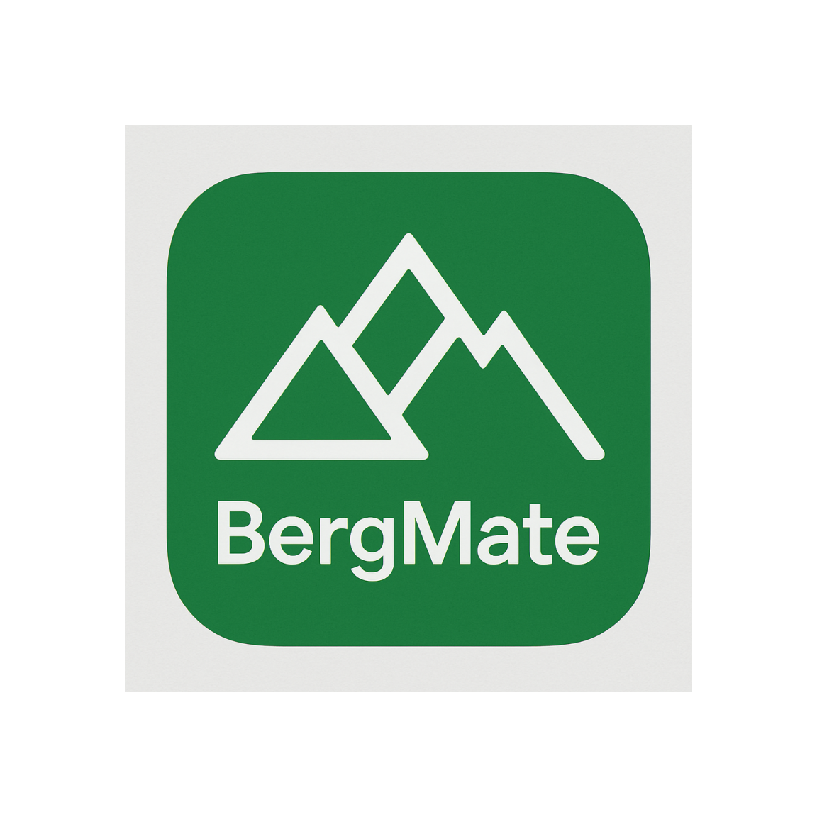 BergMate Logo Grün